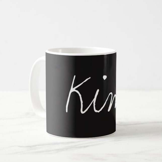 Café A caneca de Kim (Frente Esquerda)