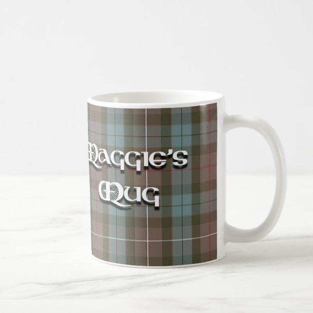 Café A caneca de Maggie no tartan (Direita)