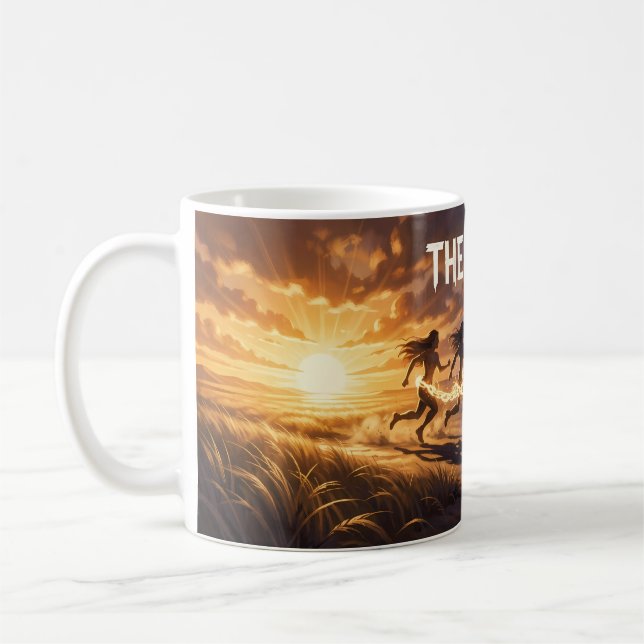 Café A Caneca de Poder de Desencadeamento da Corrente (Esquerda)