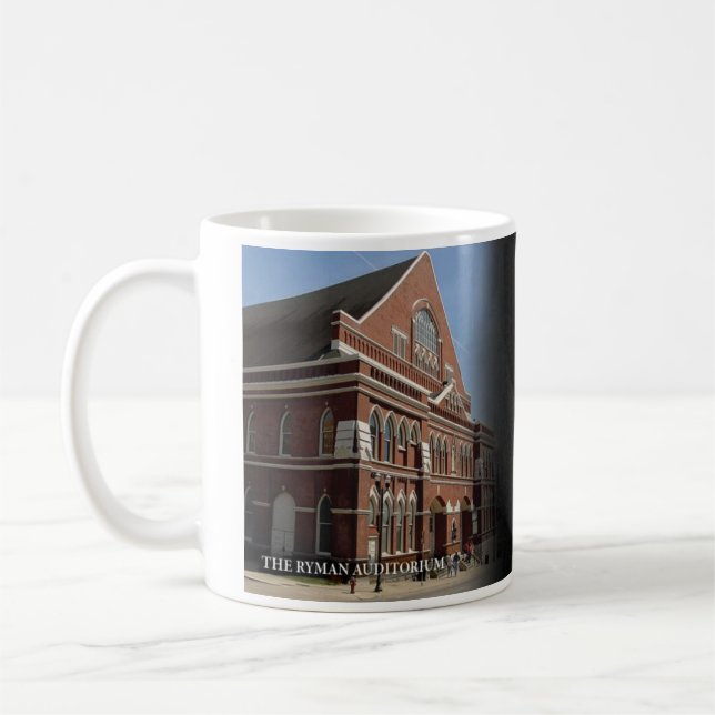 Café A caneca histórica do auditório de Ryman (Esquerda)