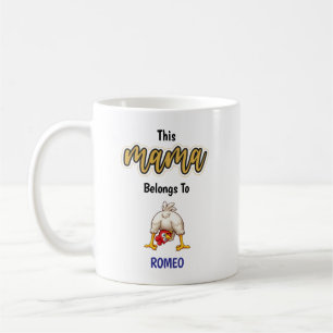 Café A Caneca Mamãe Frango Clucker de 2 Filhos