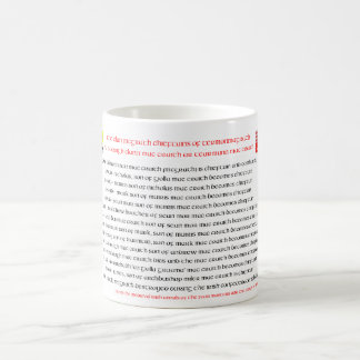 Café A caneca medieval dos comandantes de McGrath
