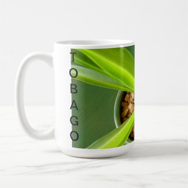 Café A caneca verde de Tobago (Esquerda)