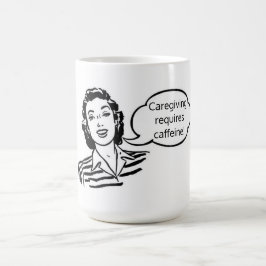Café A cura requer caneca de Caffeine