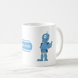 Café A edição 2019 da caneca do cubo de OPA