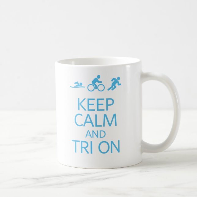Café A esperança de Brian do Triathlon da caneca de (Direita)