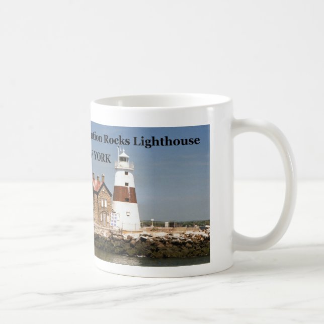 Café A execução balança o farol, caneca de New York (Direita)