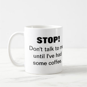 Café A foto da parada da lava não me fala a caneca de