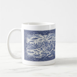 Café A Invasão de Willow Ridge - Caneca Blue Willow