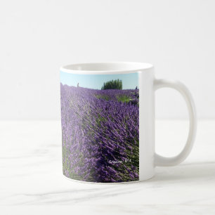 Café A lavanda coloca Sequim, caneca de WA