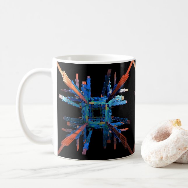 Café A mecânica de tudo isso, caneca clássica (Com Donut)