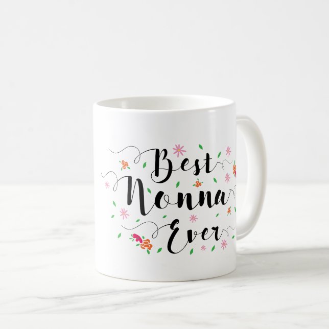 Café A melhor caneca de Nonna nunca (Frente Esquerda)