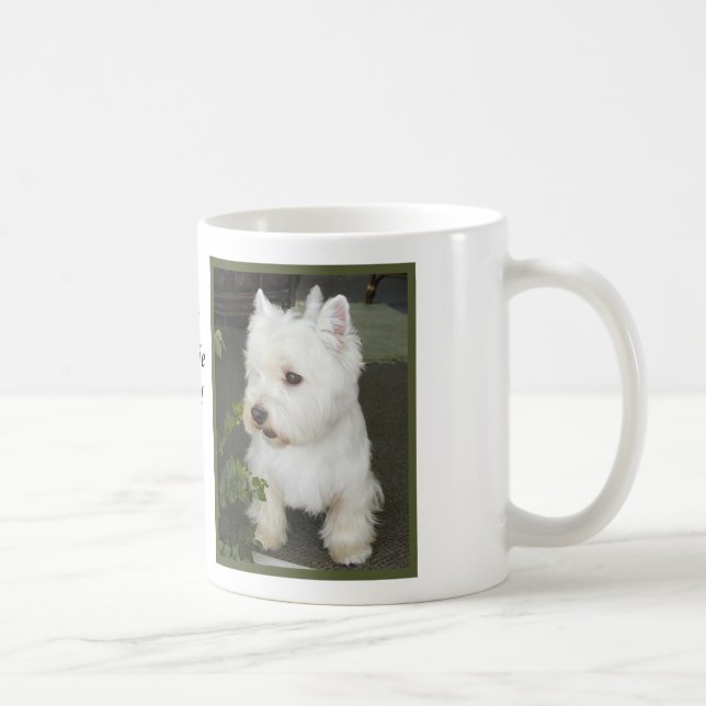 Café A melhor caneca ocidental de Terrier das montanhas (Direita)