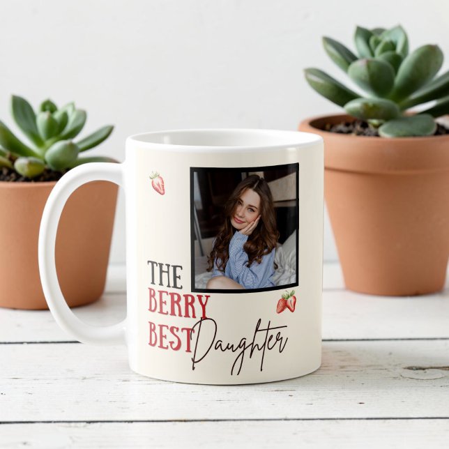 Café A Melhor Filha Caneca de Foto (Criador carregado)