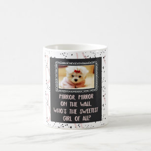 Café A menina a mais doce de toda a caneca feita sob