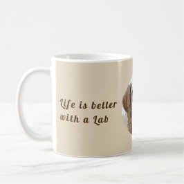 Café A "vida é melhor com a caneca de um laboratório"