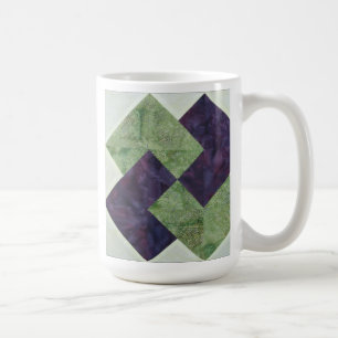 Café Abelha de acolchoado na caneca de Quilter do céu