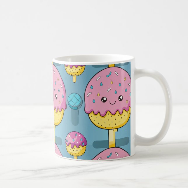 Café Abençoe seu dia com nossa adorável caneca de pirul (Direita)