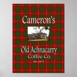 Café Achnacarry Co. Poster