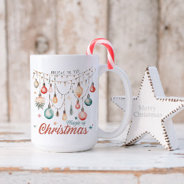 Café Acredite em Mágica Caneca de Natal