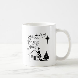 Café Acredite Na Mágica Caneca De Natal