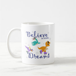 Café Acredite nos Seus Sonhos – Caneca de Aventura com