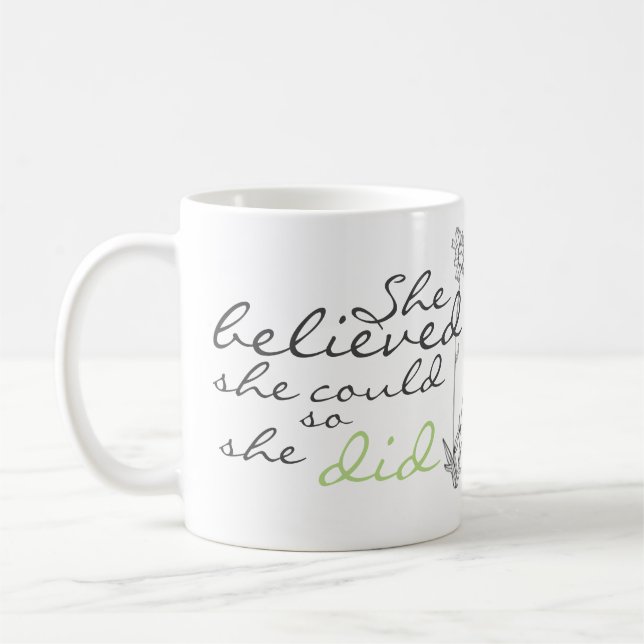 Café Acreditou que poderia assim que fez a caneca de (Esquerda)