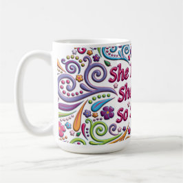 Café Acreditou que poderia assim que fez a caneca de