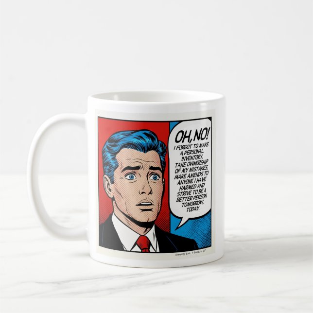 Café Ah Não, Eu Esqueci - masculino - Caneca de Sobried (Esquerda)