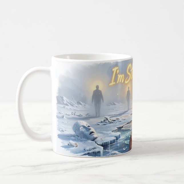 Café Ainda Estou de Pé – Caneca da Jornada de Resiliênc (Esquerda)
