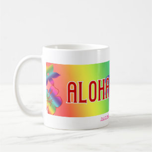 Café Aloha caneca de Havaí