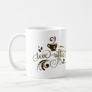 Café Amante do Chá, Beber Chá, Caneca de Chá, Tipografi