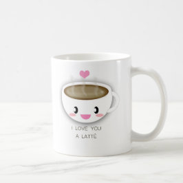 Café Ame-o uma caneca de Latté
