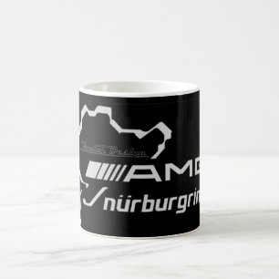 CAFÉ AMG - MAPA DE NÜRBURGRING - CANECA