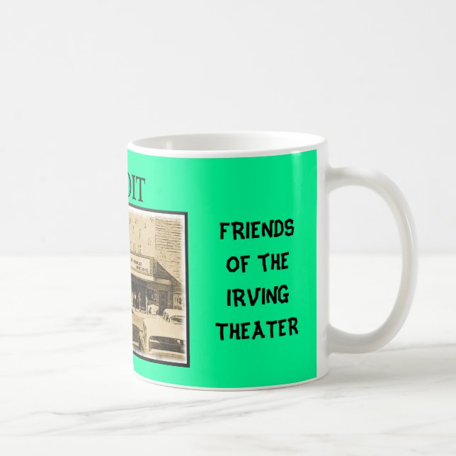 Café Amigos da CANECA do teatro de Irving (Direita)