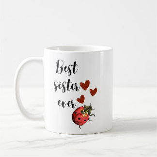 Café Amor & Sorte: Caneca de Joaninha Fofa para a Sua I