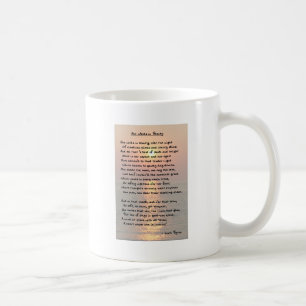 Café Anda na beleza/na caneca por do sol de Cape May