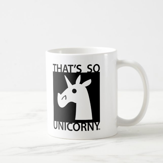 Café Aquela é assim caneca de Unicorny (Direita)