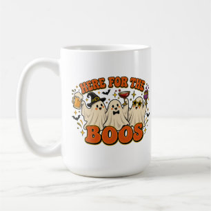 Café Aqui pelos Espíritos - Caneca Divertida de Hallowe