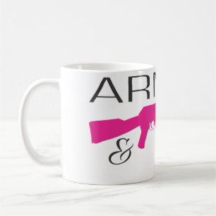 Café Armado & polido, branco caneca branca clássica de
