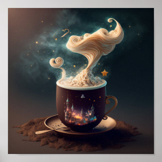 "Café Art 3" Poster