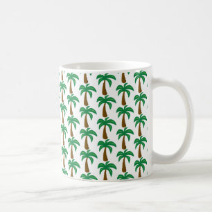 Café Árvore Palm - Caneca Clássica Branca de 11 oz