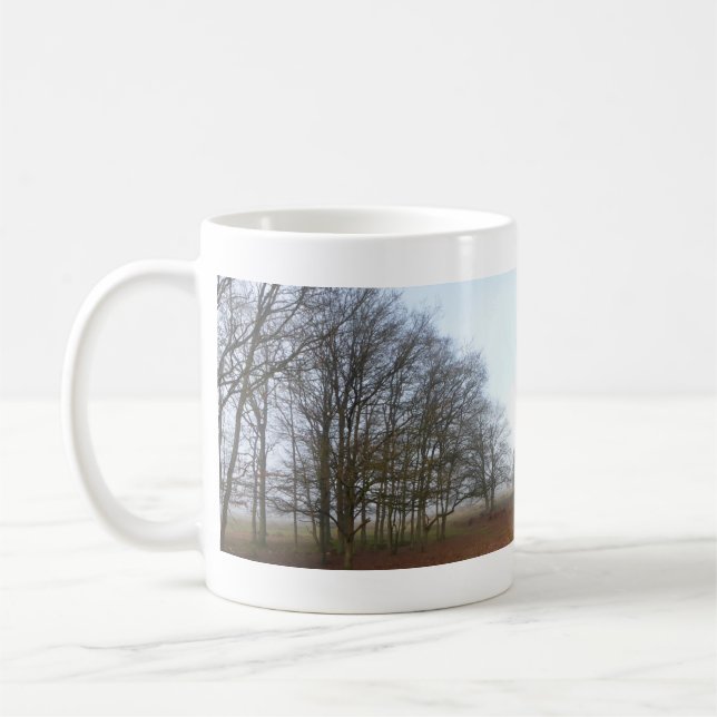 Café Árvores Panorâmicas de Heathland em Caneca (Esquerda)
