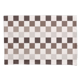 Cafe Au Lait checkerboard pattern