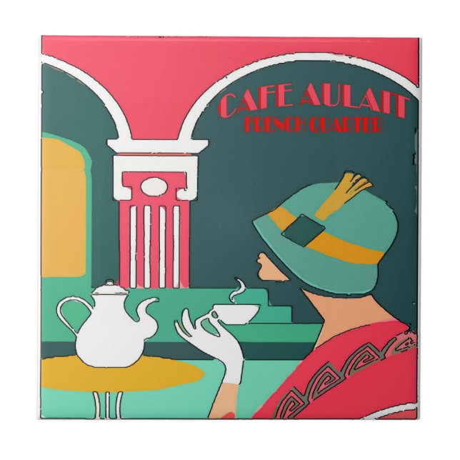 Cafe Aulait, Quarter Francês (Frente)