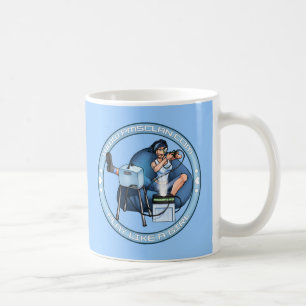 Café Azul 2 da caixa de Pandora da caneca de PMS