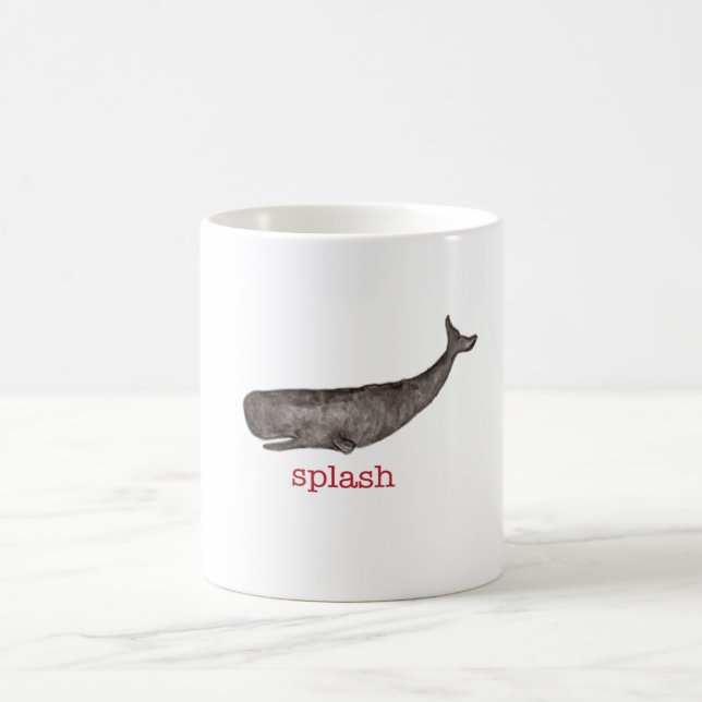 Café Baleia cinzenta da caneca de PKM (Centro)