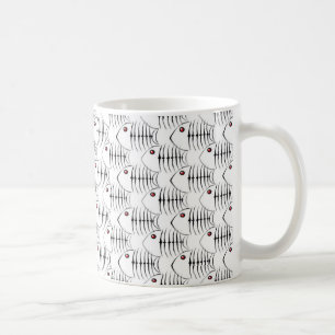 Café Banco de areia da caneca dos ossos