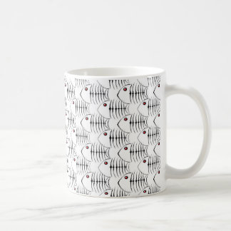 Café Banco de areia da caneca dos ossos