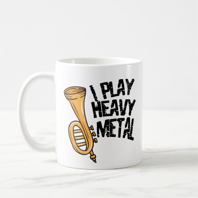 Café Banda filarmónica de marcha engraçada da caneca de (Esquerda)